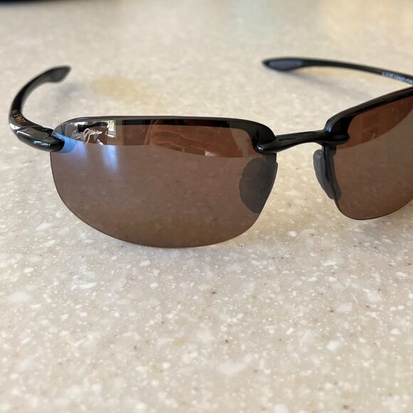 Maui Jim Sport Ho’okipa Polarized Black Sunglasses - Picture 6 of 7